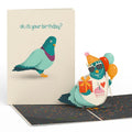 ‘That’s Coo’ Funny Pigeon Birthday Pop-Up Card