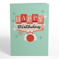 Retro Bowling Birthday Pop-Up Card