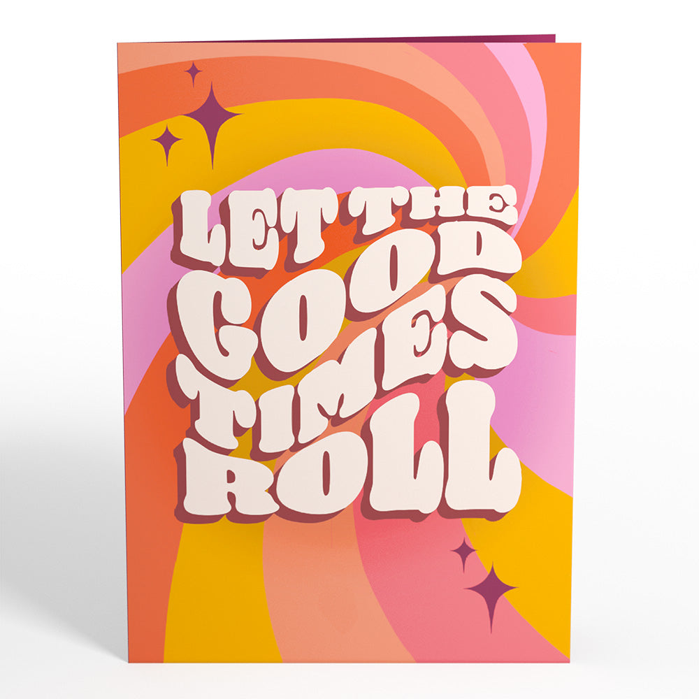 Let the Good Times Roll Roller Skate Pop-Up Card – Lovepop