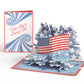 From Sea to Shining Sea Pop-Up Card