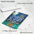 Thinking of You Butterfly Jar Light-Up Pop-Up Card