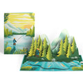 Gone Fishing Pop-Up Card