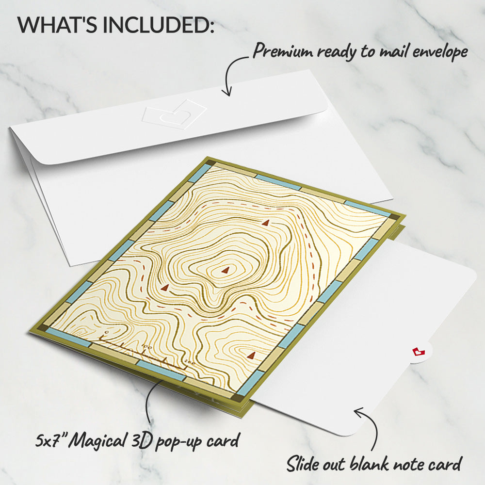 Guiding Compass Pop-Up Card