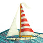 Sailboat on the Horizon Congratulations Pop-Up Card and Sentiment Set