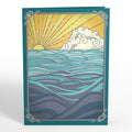 Sailboat on the Horizon Pop-Up Card