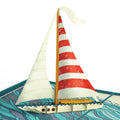 Sailboat on the Horizon Pop-Up Card