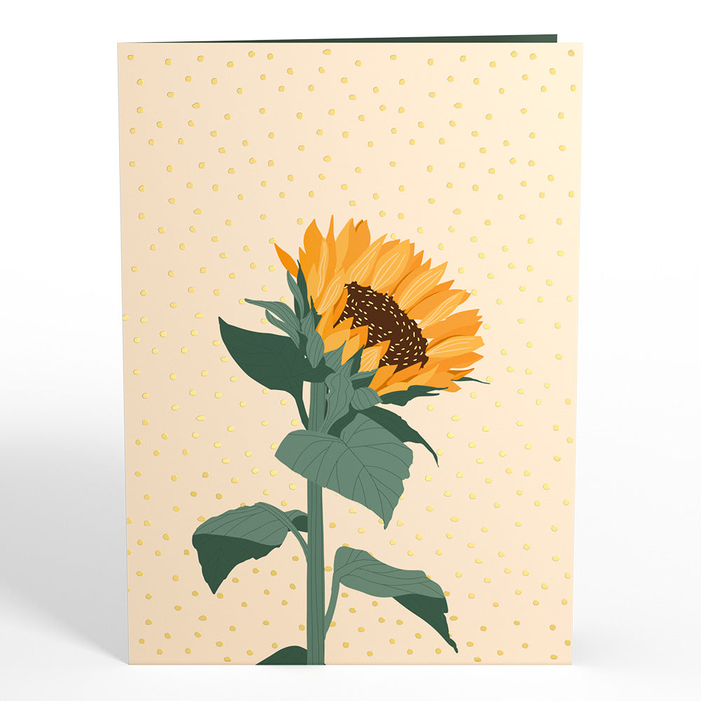 Radiant Sunflowers Pop-Up Card