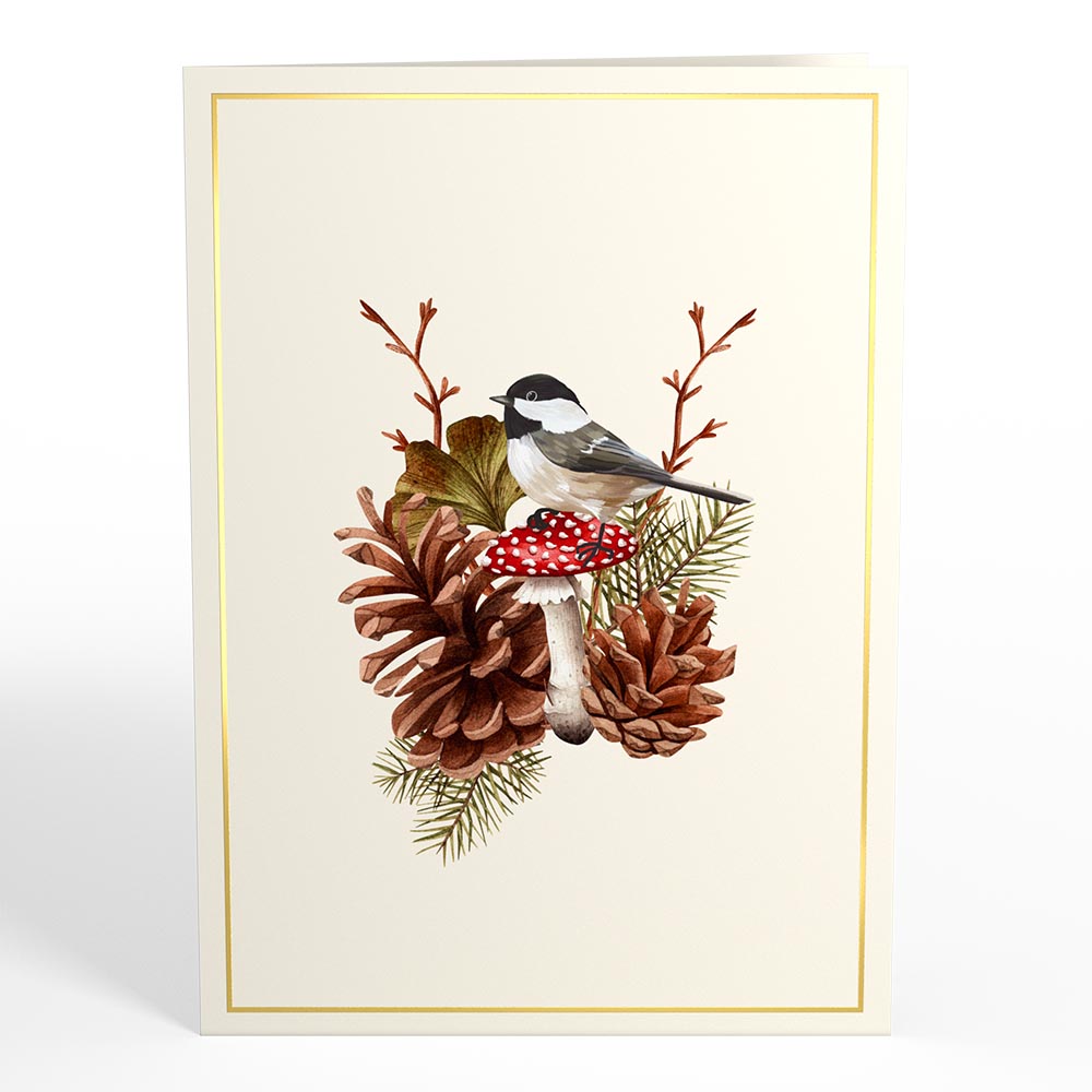 Fall Forest Floor Pop-Up Card