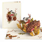 Fall Forest Floor Pop-Up Card