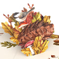 Fall Forest Floor 21st Birthday Pop-Up Card and Sentiment Set