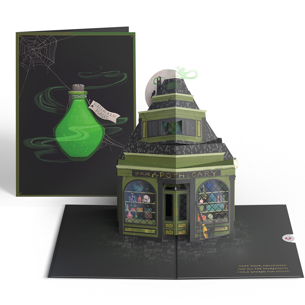 Halloween Apothecary Pop-Up Card