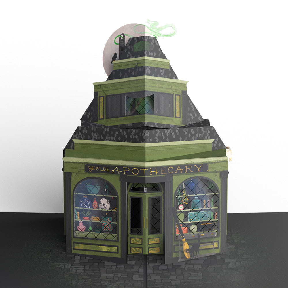 Halloween Apothecary Pop-Up Card