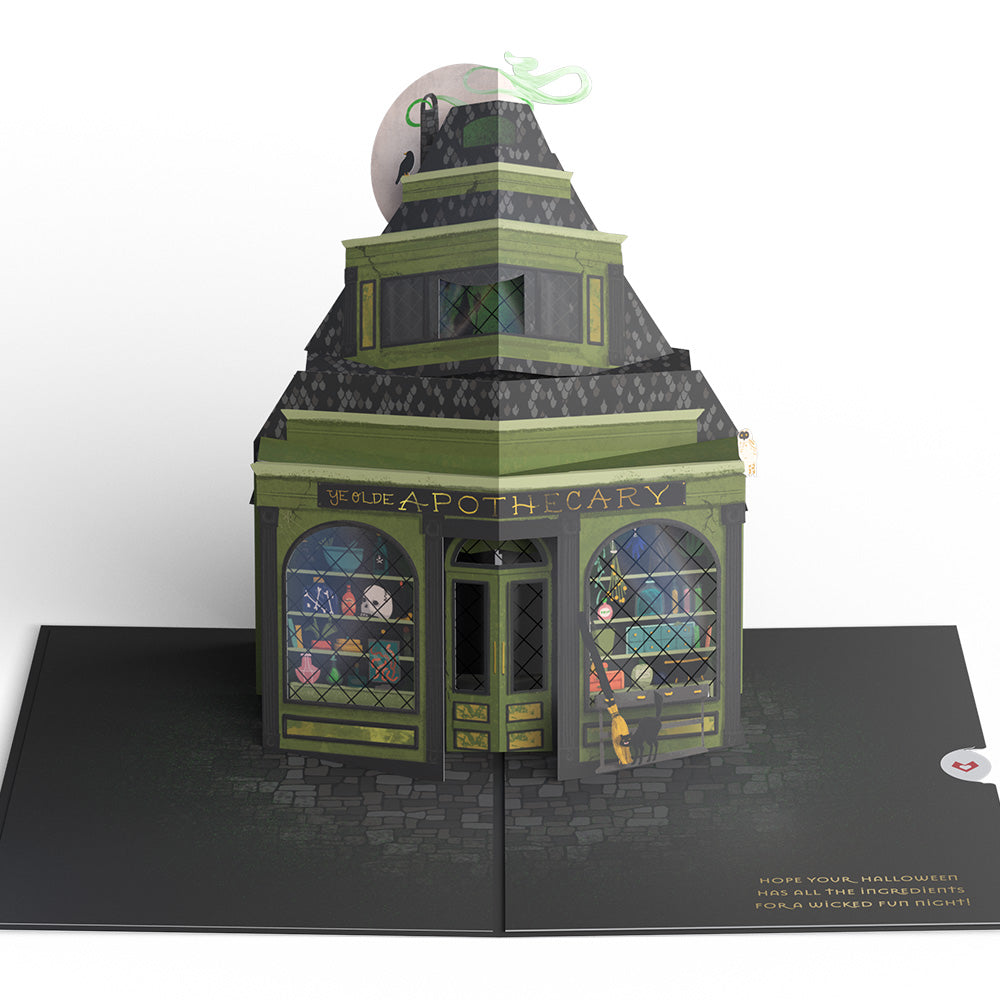 Halloween Apothecary Pop-Up Card