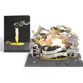 Halloween Candlelight Light-Up Pop-Up Card
