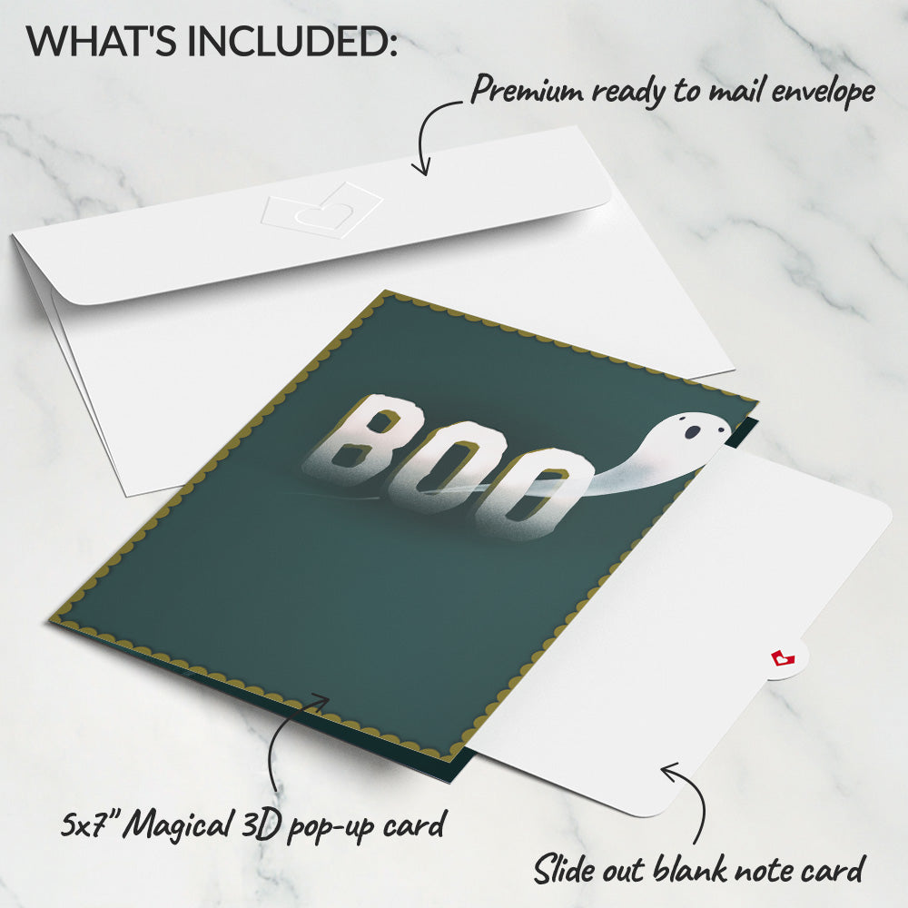 Happy Haunting Music and Lights Pop-Up Card