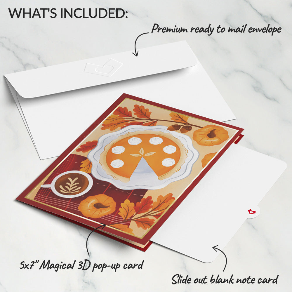 Pumpkin Pie Pop-Up Card