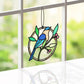 Wishing You Peace Bluebird Suncatcher Card
