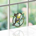 Goldfinch's Song Suncatcher Card