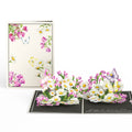 Born to Bloom: April Birth Month Flowers Pop-Up Card