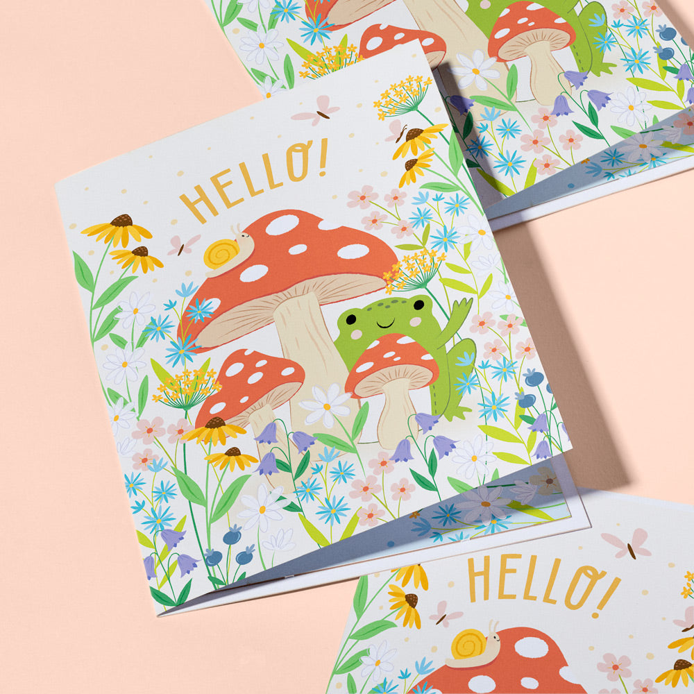 ‘Toadally Awesome’ Frog Plushpop Card and Bouquet Bundle