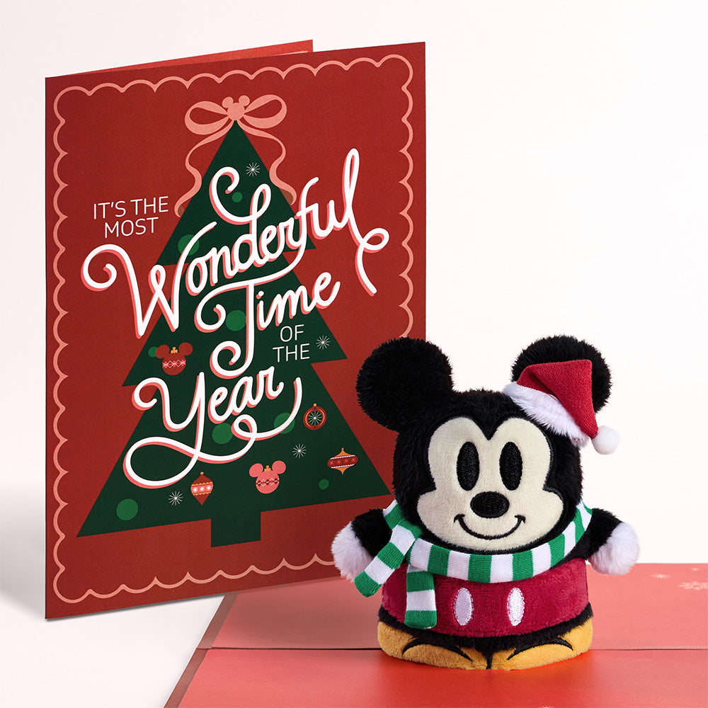 Disney's Mickey Mouse 'Most Wonderful Time of the Year' Plushpop Card