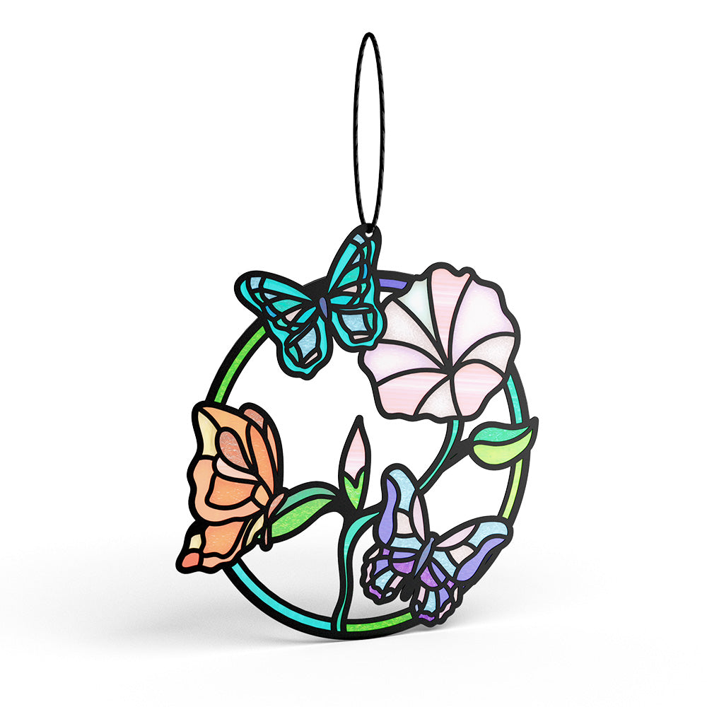 Nature's Beauty Butterfly Suncatcher Card