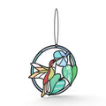 Smile to Your Heart Hummingbird Suncatcher Card