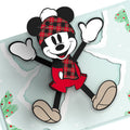 Disney's Mickey Mouse Let It Snow Pop-Up Card
