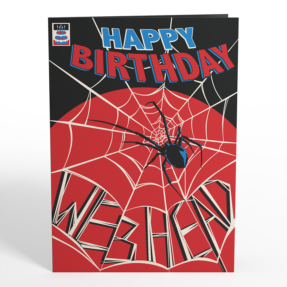 Marvel's Spider-Man Happy Birthday Webhead Pop-Up Card