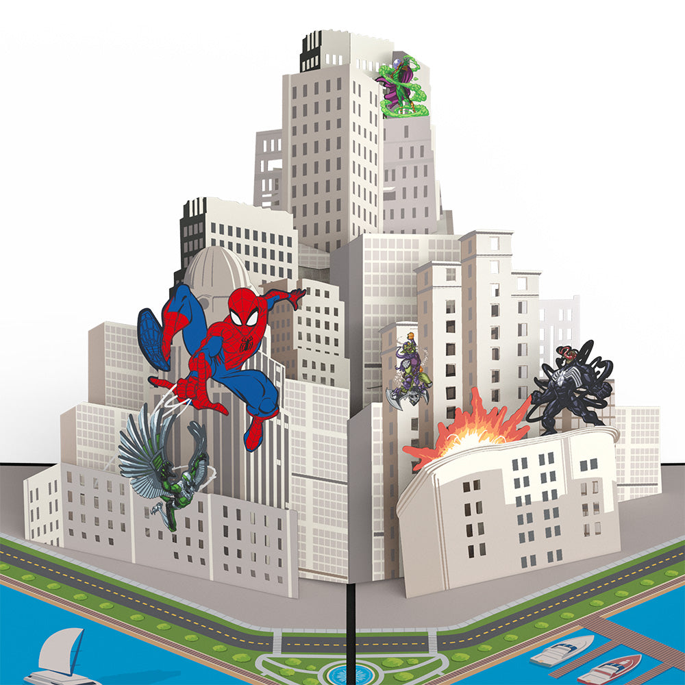 Marvel's Spider-Man Happy Birthday Webhead Pop-Up Card