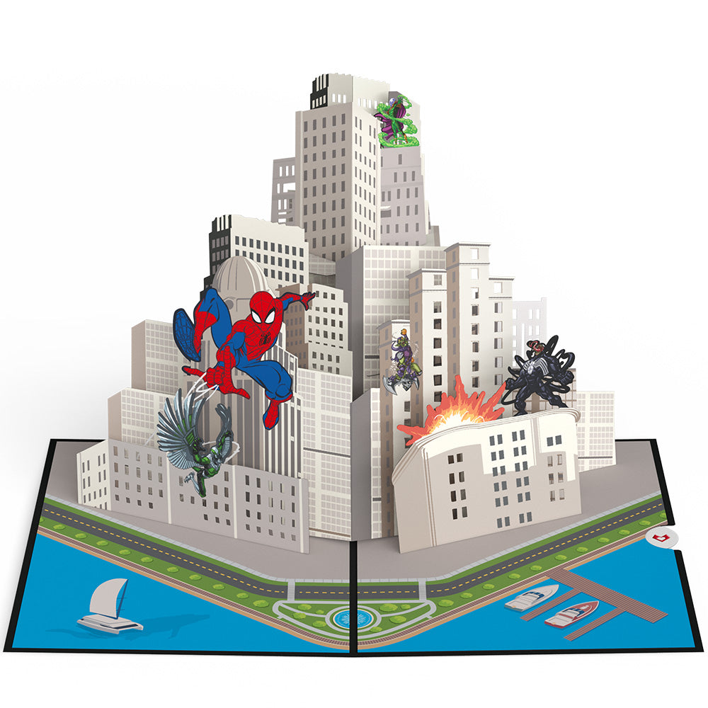 Marvel's Spider-Man Happy Birthday Webhead Pop-Up Card