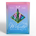 Wicked You Are Wickedly Wonderful Suncatcher Card & Pop-Up Bouquet Bundle
