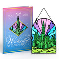 Wicked You Are Wickedly Wonderful Suncatcher Card & Pop-Up Bouquet Bundle