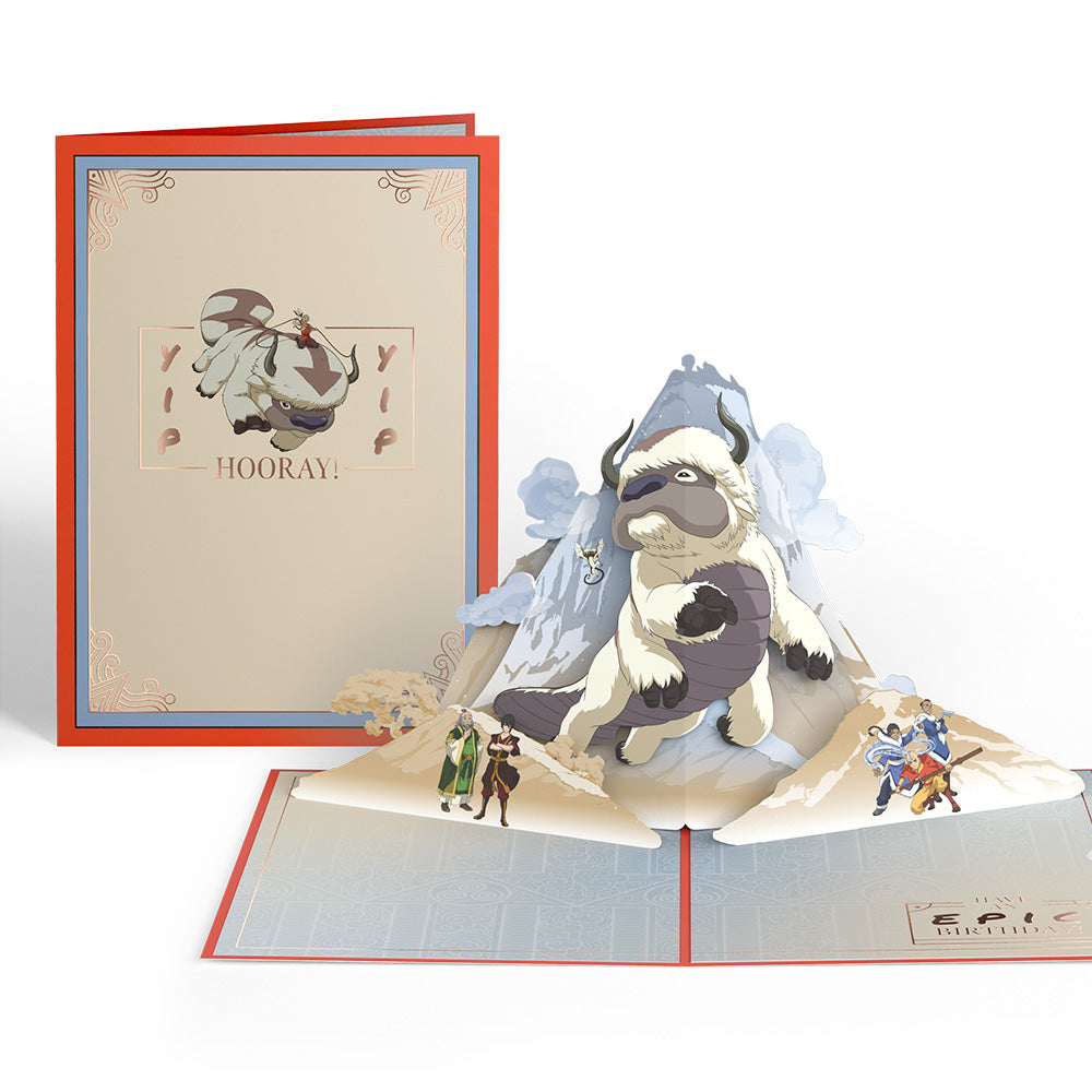 Avatar: The Last Airbender Have an Epic Birthday Pop-Up Card