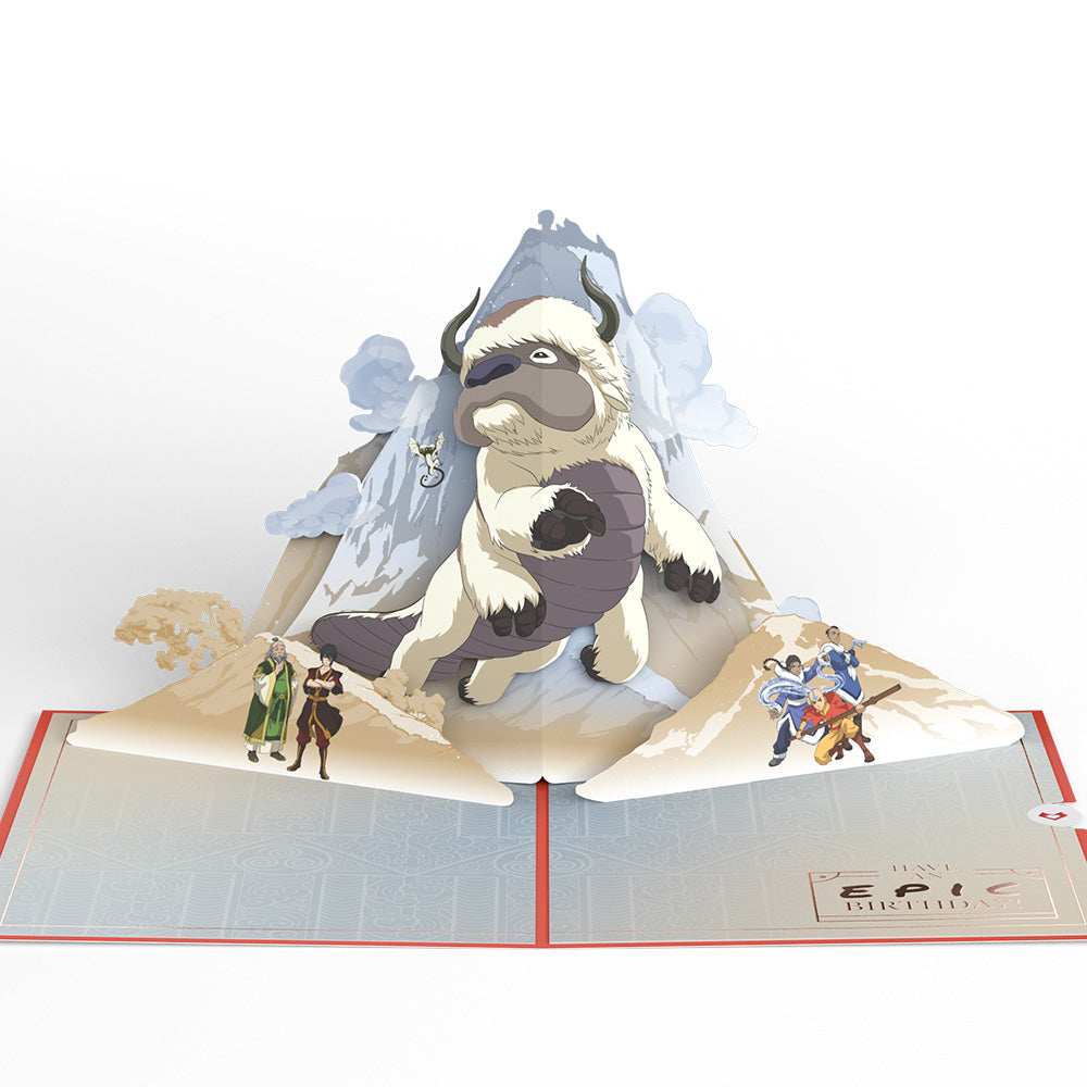 Avatar: The Last Airbender Have an Epic Birthday Pop-Up Card