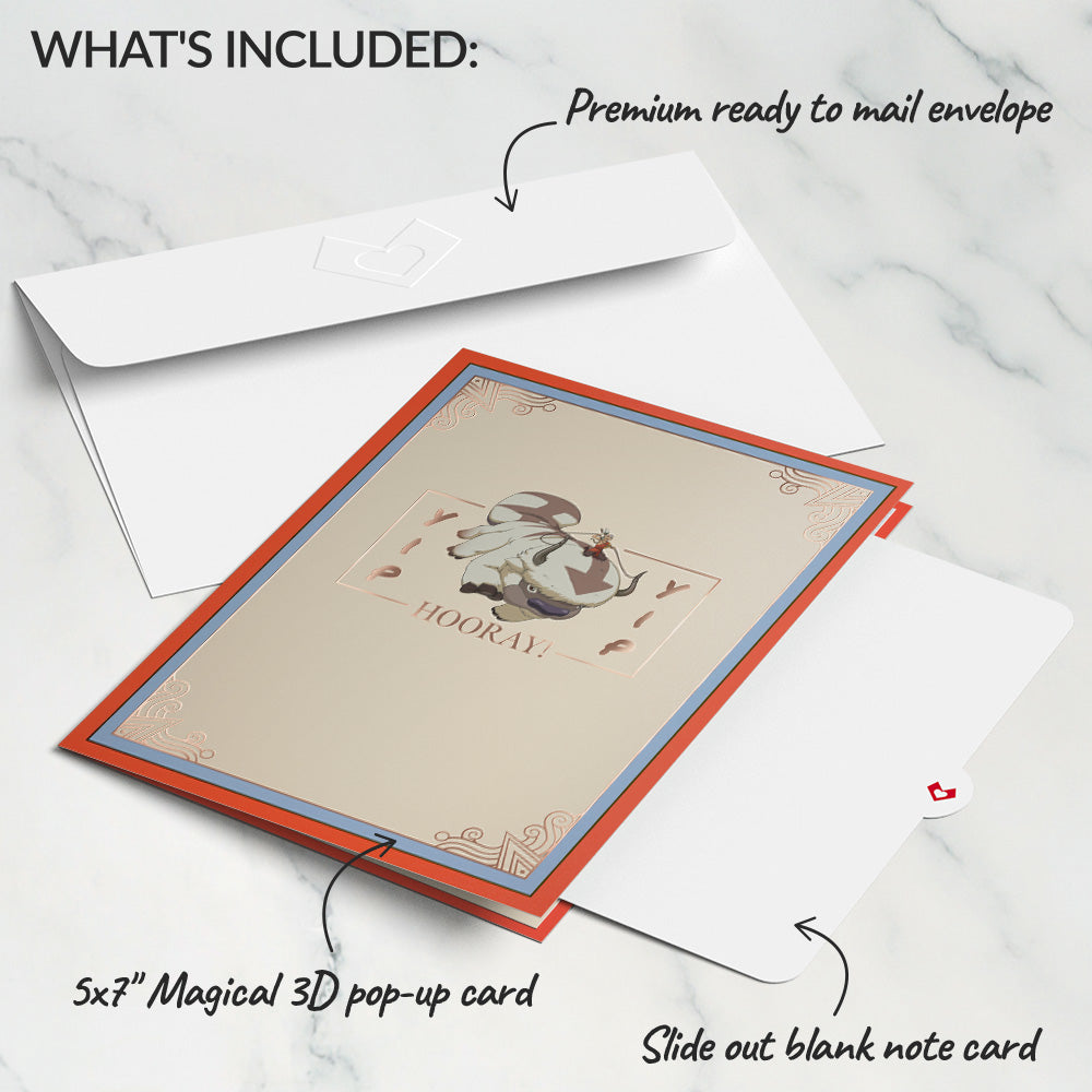 Avatar: The Last Airbender Have an Epic Birthday Pop-Up Card