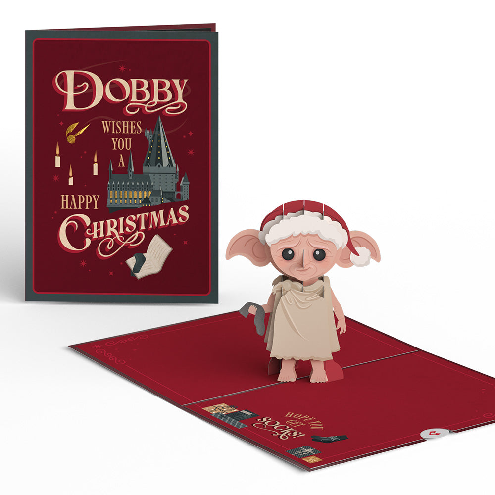 Harry Potter™ Dobby™ Christmas Pop-Up Card