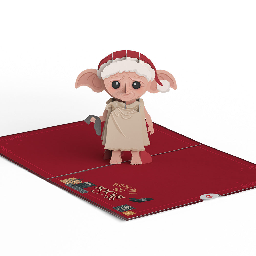 Harry Potter™ Dobby™ Christmas Pop-Up Card