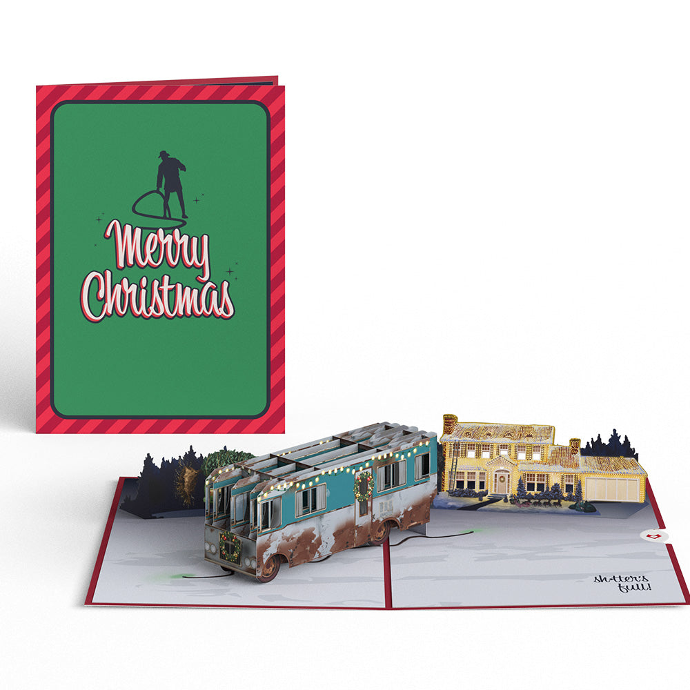 National Lampoon's Christmas Vacation Sh*tter's Full Pop-Up Card