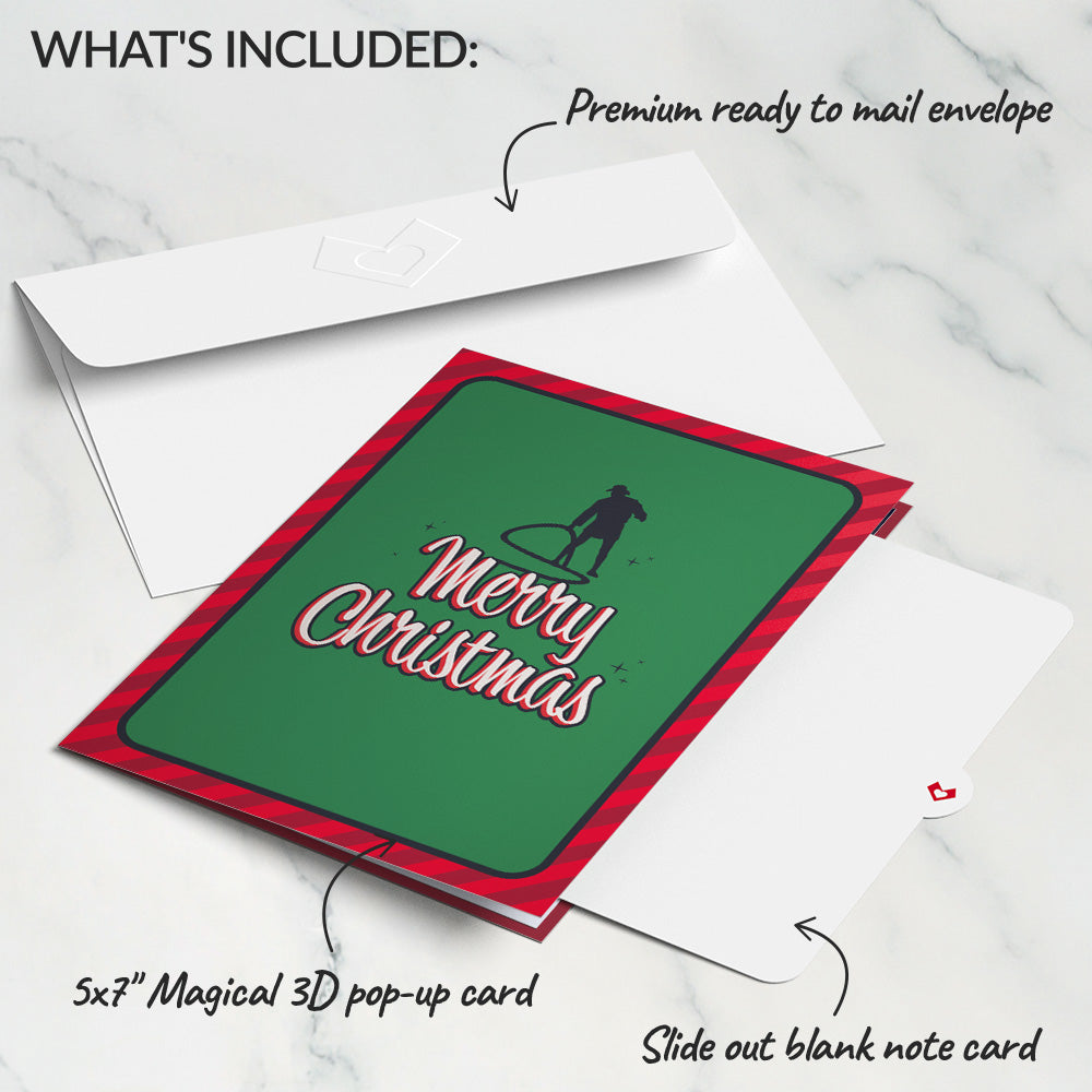 National Lampoon's Christmas Vacation Sh*tter's Full Pop-Up Card