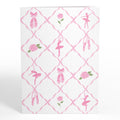Ballet Slippers Pop-Up Card