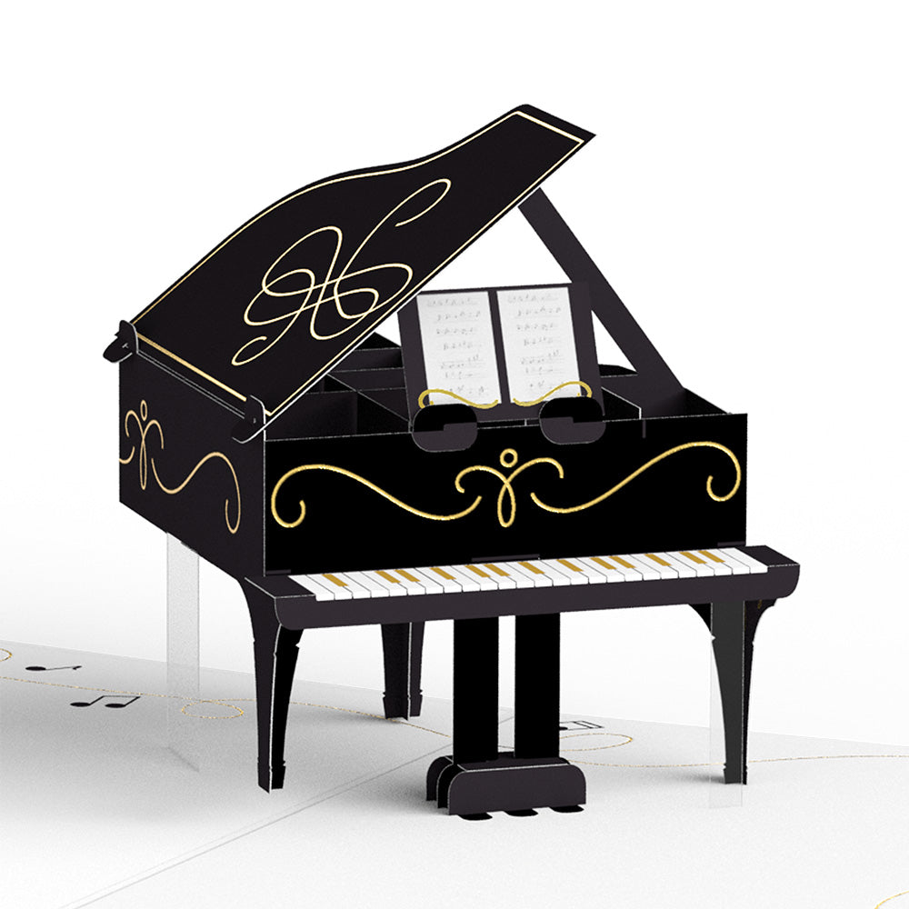 Just a Note Piano Pop-Up Card
