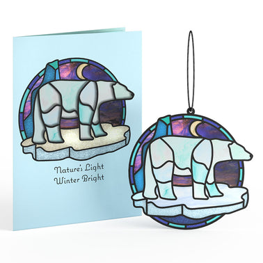 Winter Animals Suncatcher 3-Pack