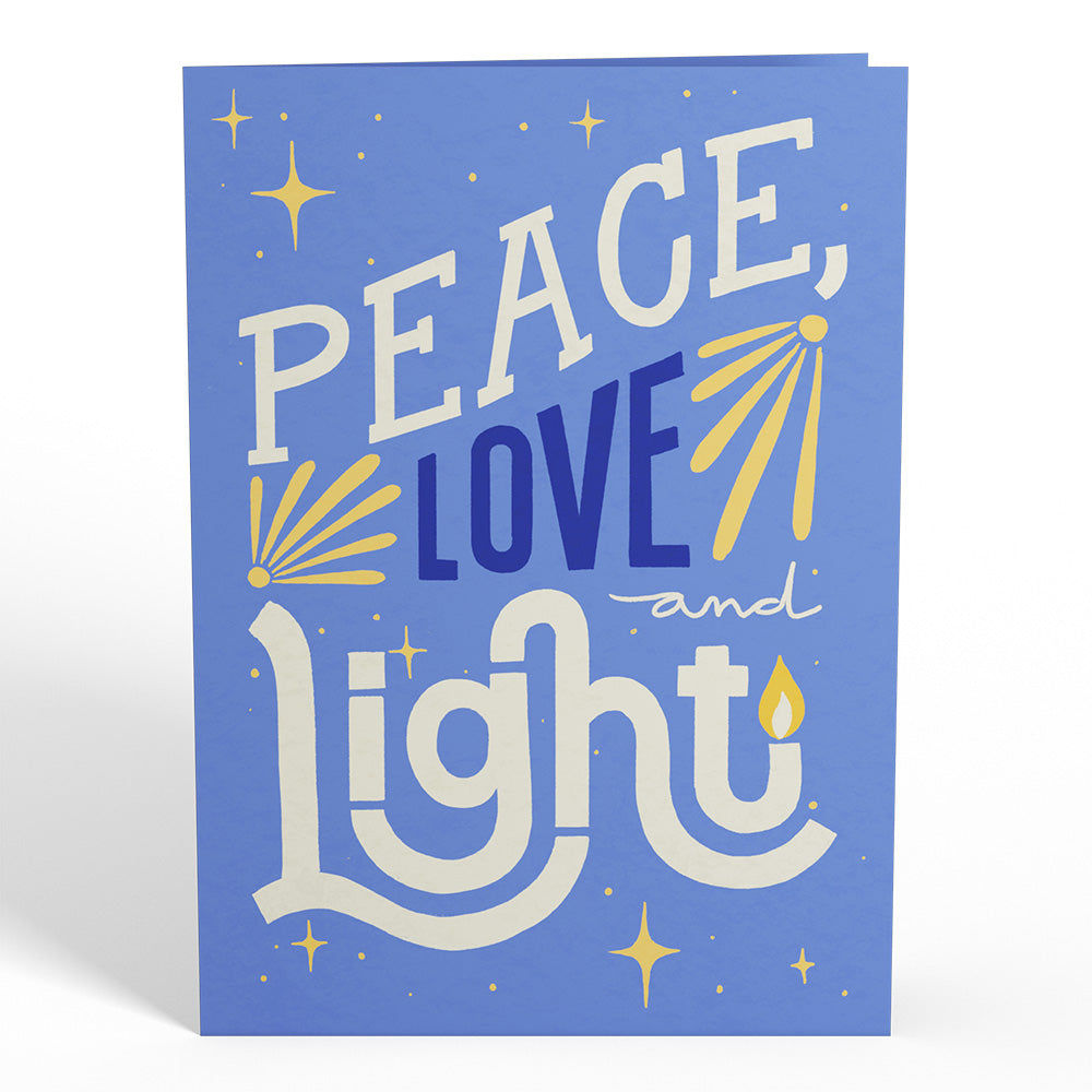Hanukkah Dove Pop-Up Card