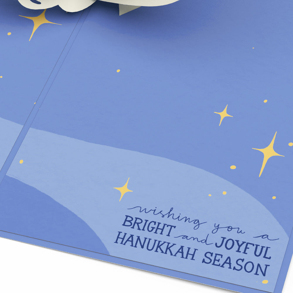 Hanukkah Dove Pop-Up Card
