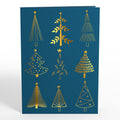 Evergreen Elegance Pop-Up Card