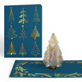 Evergreen Elegance Pop-Up Card