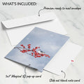 Snowfall's Hush Pop-Up Card