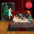 The Nutcracker Christmas Magic Music and Lights Pop-Up Card