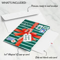 Season's Greetings Penguin Surprise Pop-Up Card